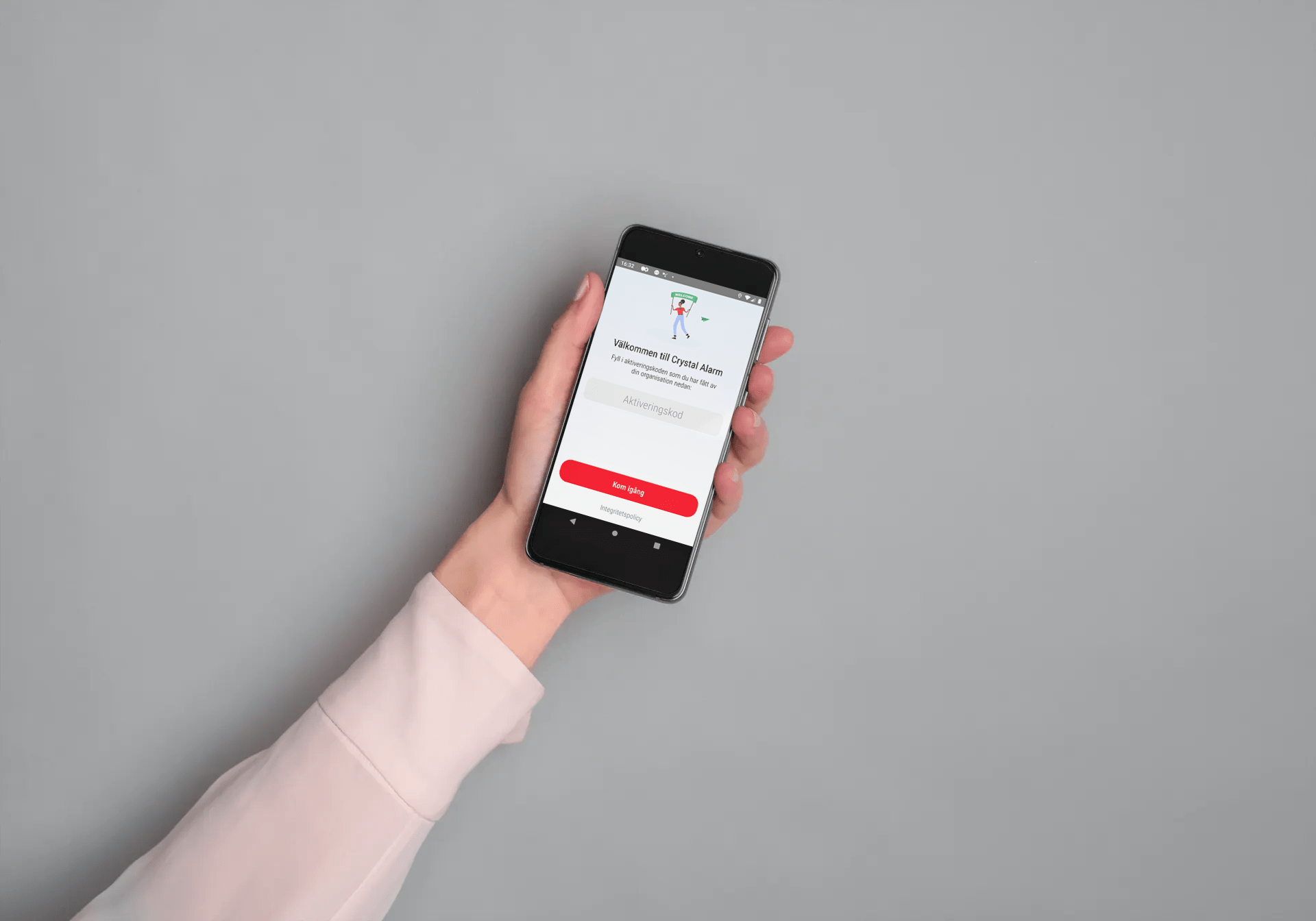Read more about the article New layout for installing Crystal Alarm on Android devices